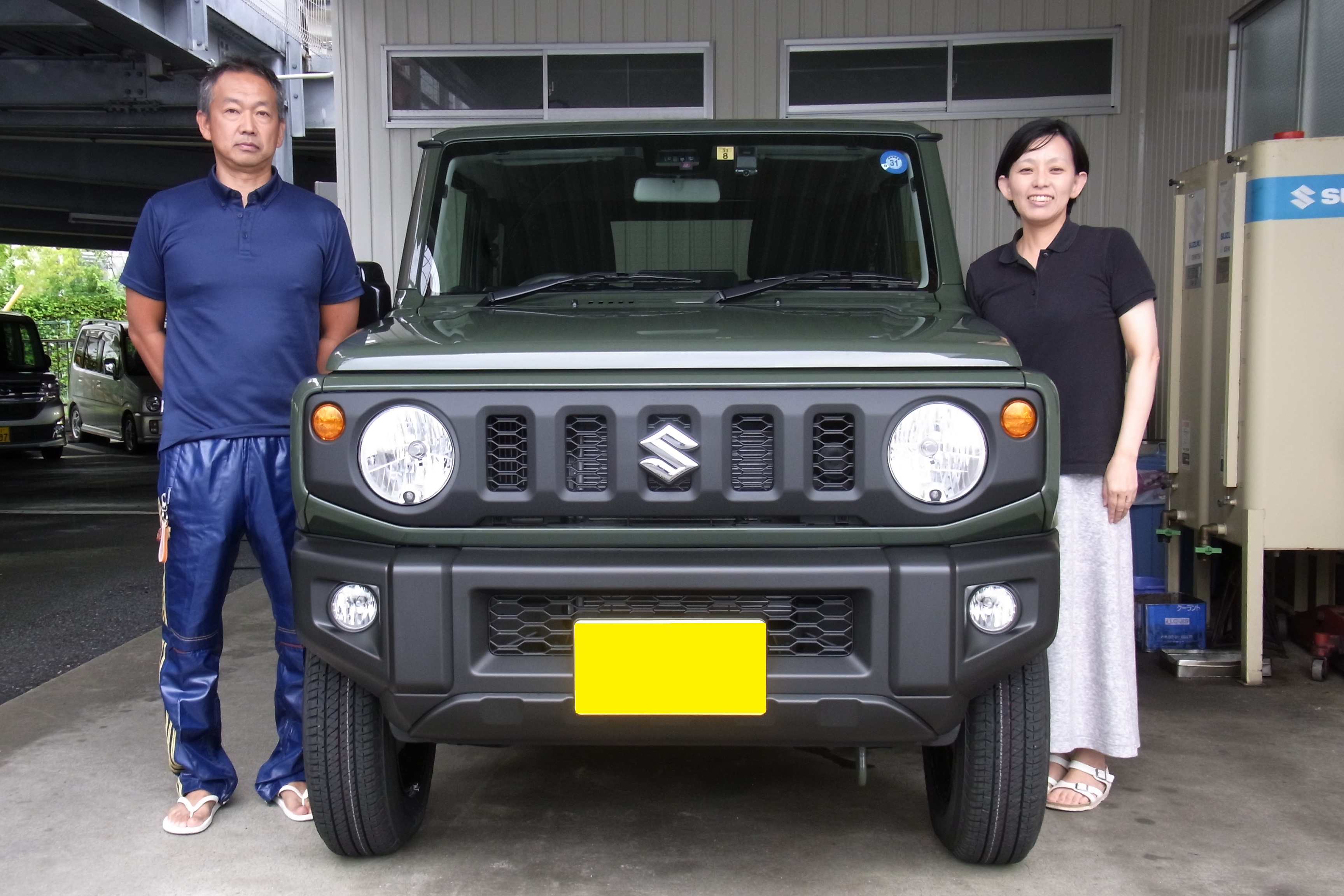 スズキアリーナ三田店第１号 新型ジムニーご納車致しました スズキアリーナ三田店 藤原 みどり日記